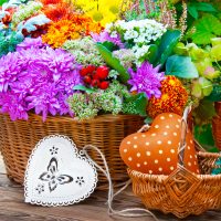 Basket of Love wooden jigsaw puzzle